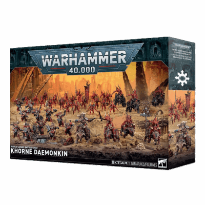 Pack de miniaturas "Warhammer 40000: World Eaters Battleforce: Khorne Daemonkin"