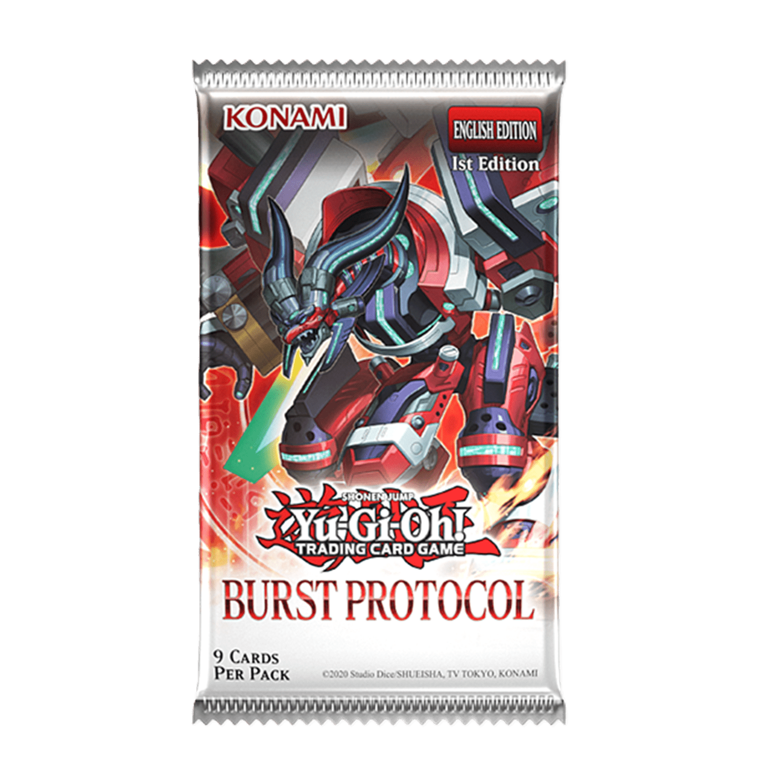 Sobre de cartas "Yu-Gi-Oh! Burst Protocol - Booster"
