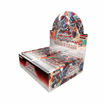 Caja de sobres de cartas "Yu-Gi-Oh! Protocolo de Explosión - Caja de Sobre de cartas"