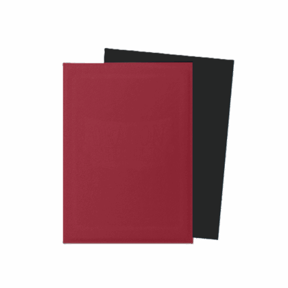 Fundas para cartas "Sleeves Standard Color - Red - Pack 100"