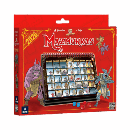 Juego de mesa "Calendario: 365 Adventures Dungeon"