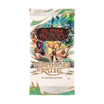 Sobre de cartas "Flesh and Blood: Compendium of Rathe - Booster"