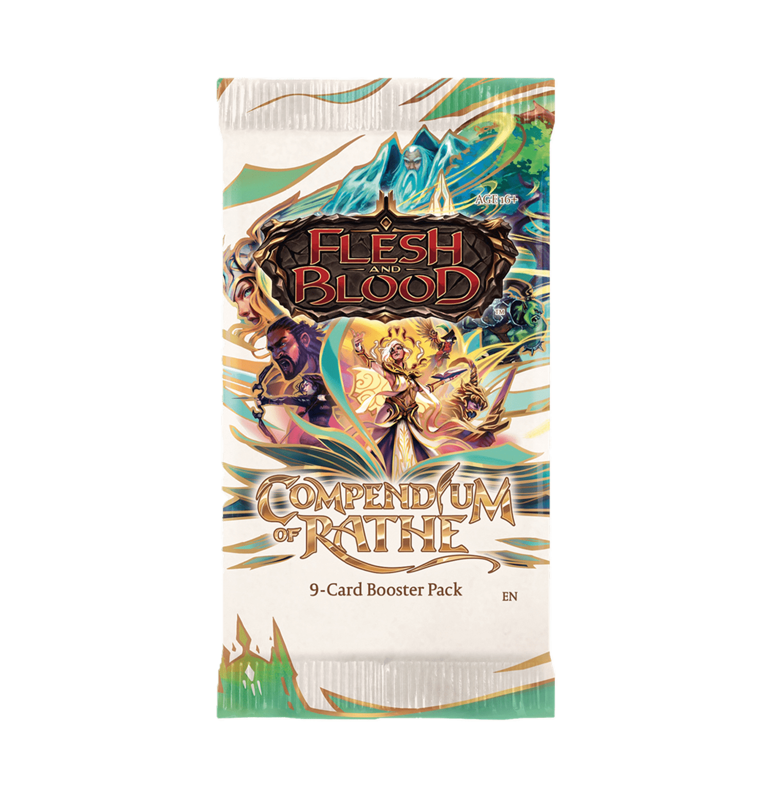 Sobre de cartas "Flesh and Blood: Compendium of Rathe - Booster"