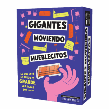 Juego de mesa "Gigantes Moviendo Muebles"