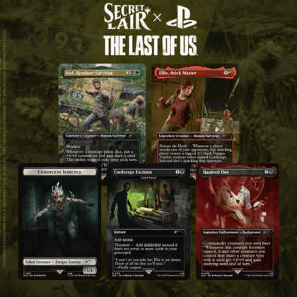 Pack de cartas especiales "MTG Magic: Secret Lair x The Last of Us - Part I"