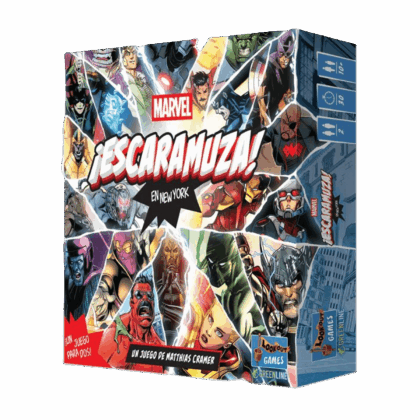 Juego de mesa "Marvel: ¡Escaramuza! En New York"