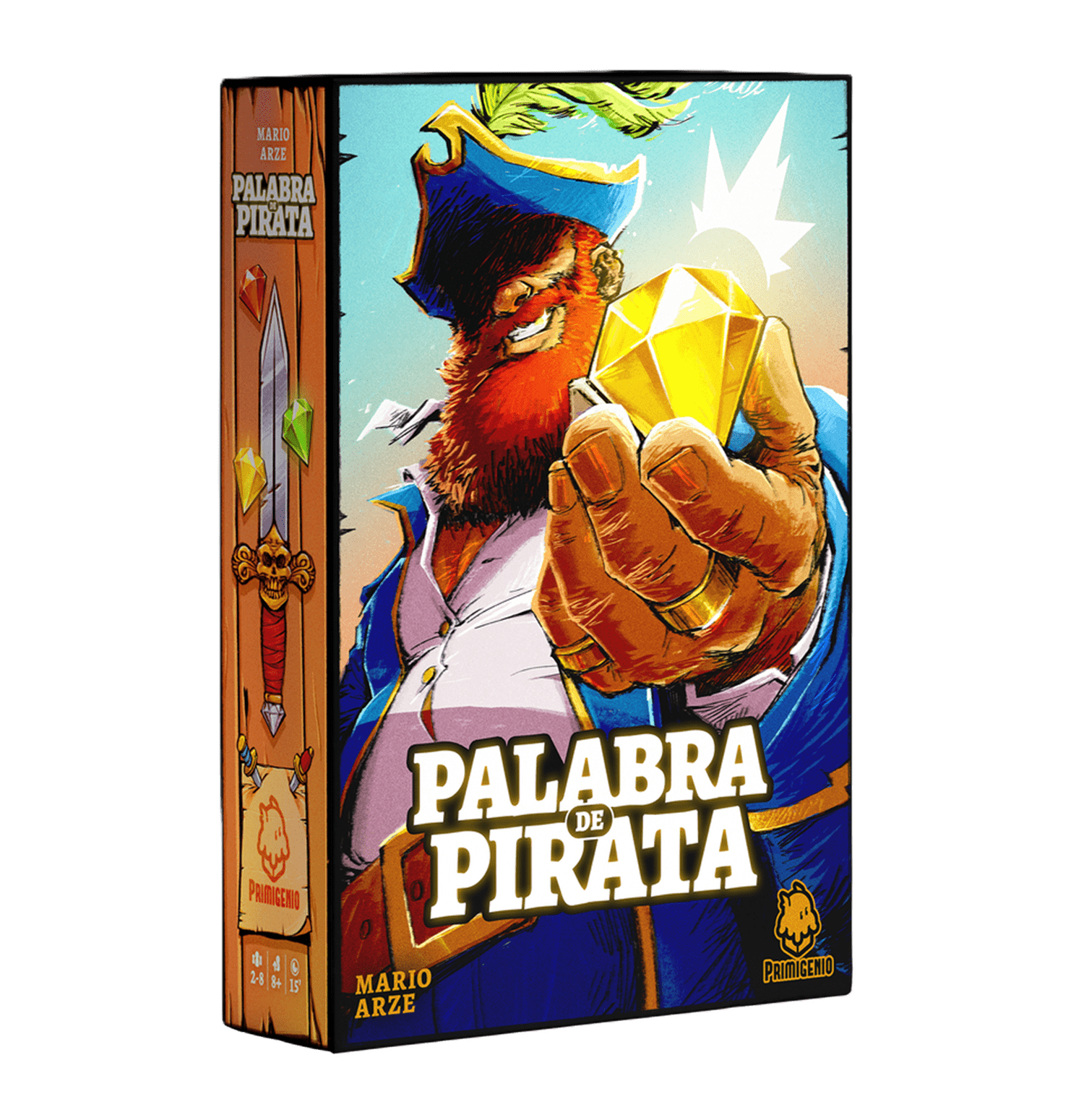 Juego de mesa "Palabra de Pirata"