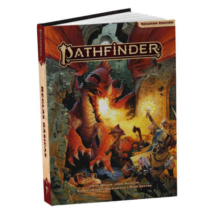 Libro para juego de rol "Pathfinder Segunda Edición - Reglas Básicas - Edición de bolsillo"