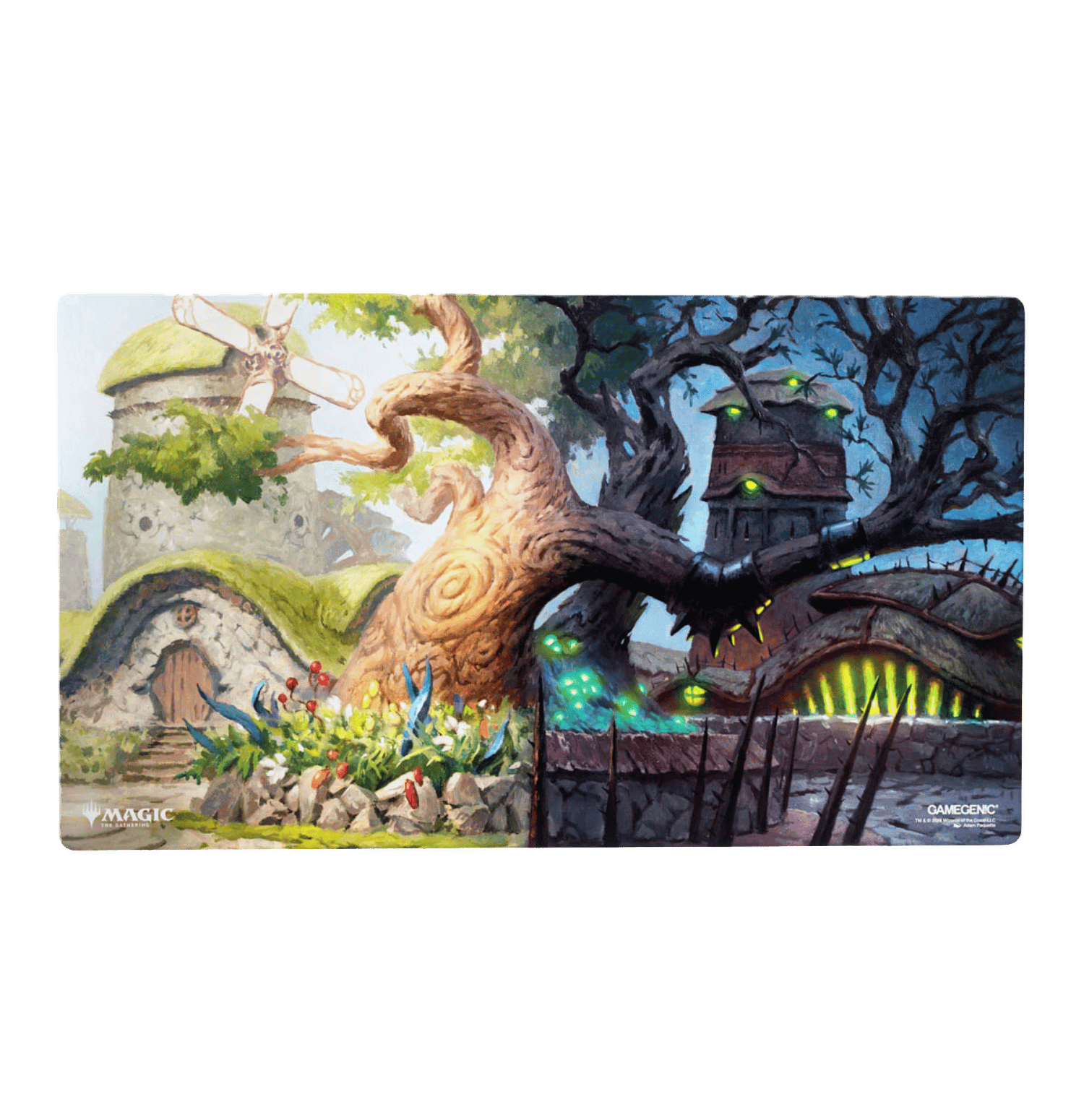 Playmat "GG MTG Lorwyn Eclipsed Shiny Playmat - Temple Garden"