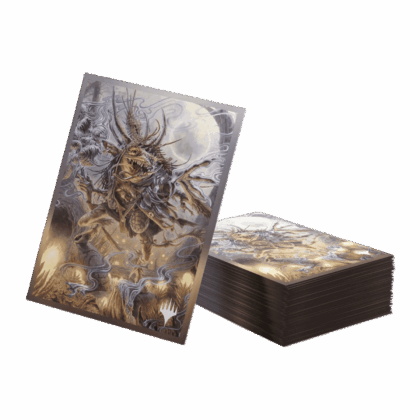 Fundas para cartas "GG MTG Lorwyn Eclipsed Premium Art Sleeves - Auntie Ool, Cursewretch"