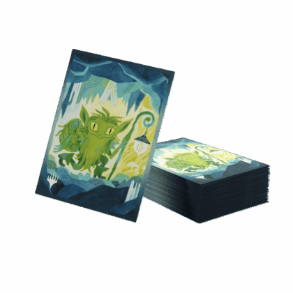 Fundas para cartas "GG MTG Lorwyn Eclipsed Premium Art Sleeves - Mutable Explorer"