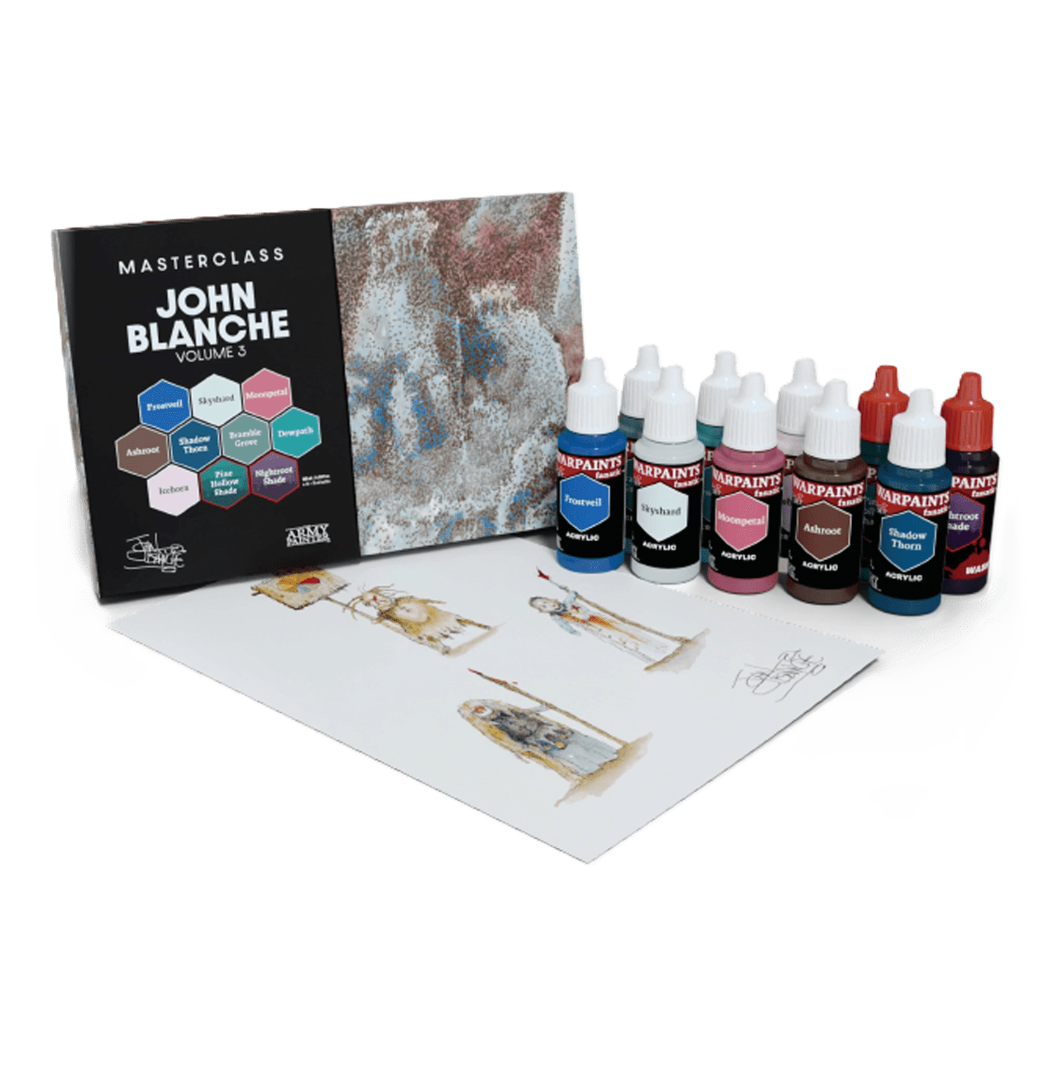 Pack de pinturas "The Army Painter: Masterclass: John Blanche Volume 3"