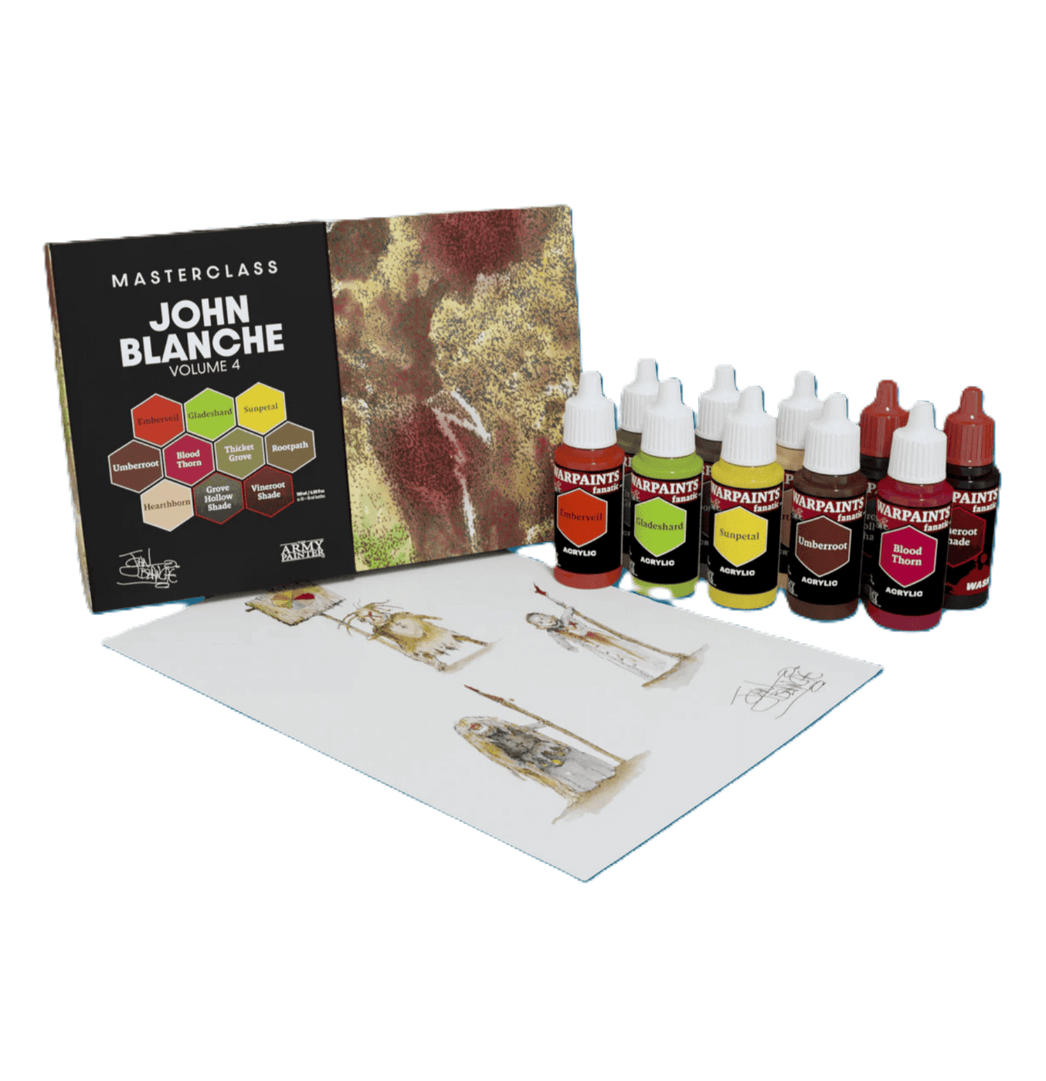Pack de pinturas "The Army Painter: Masterclass: John Blanche Volume 4"