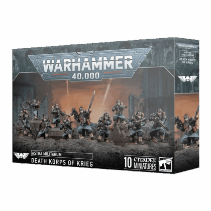 Pack de miniaturas "Warhammer 40000: Astra Militarum: Death Korps Of Krieg"