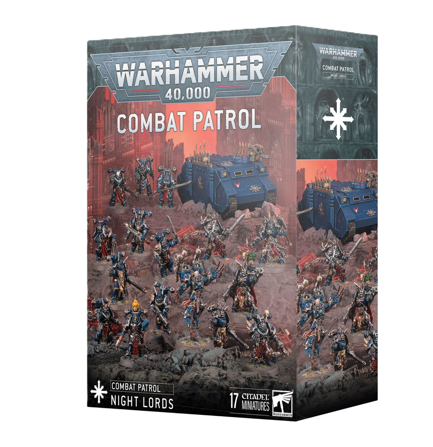 Pack de miniaturas "Warhammer 40000: Combat Patrol: Night Lords"