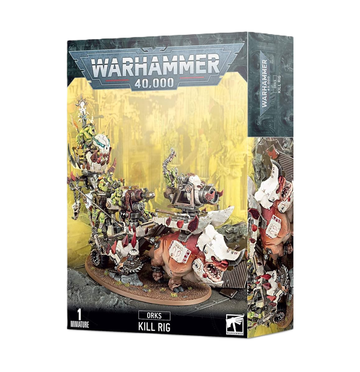 Pack de miniaturas "Warhammer 40000: Orks: Kill Rig"