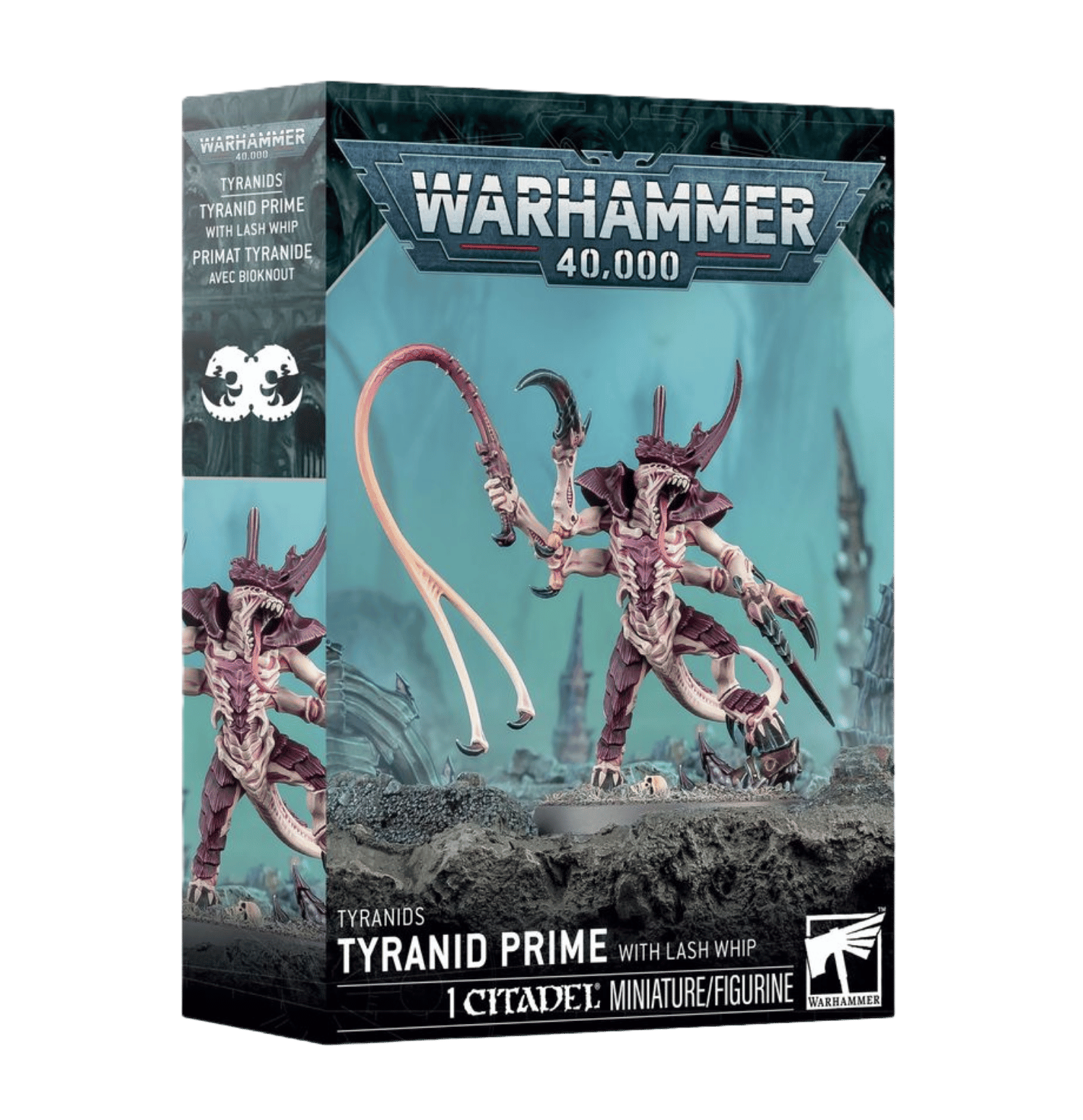Pack de miniaturas "Warhammer 40000: Tyranids: Tyranid Prime with Lash Whip"